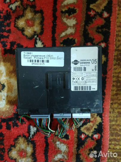 Блок комфорта Nissan Primera p12