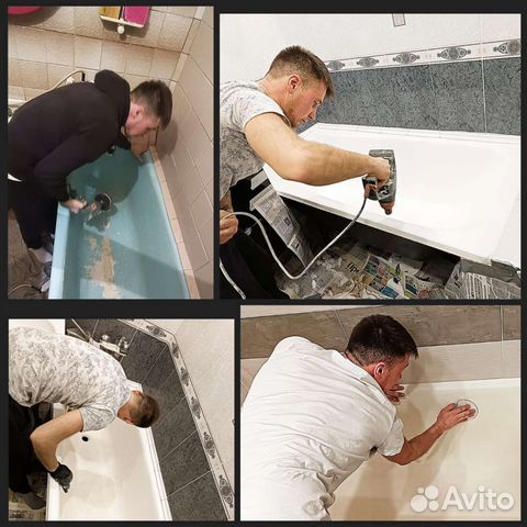 Реставрация ванн, джакузи, душевых кабин, поддонов