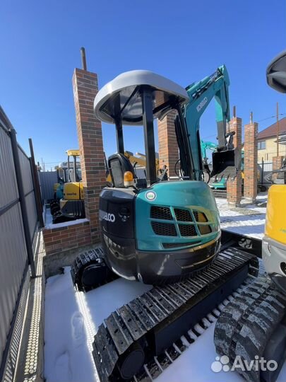 Мини-экскаватор Kobelco SK30SR(Cab), 2018