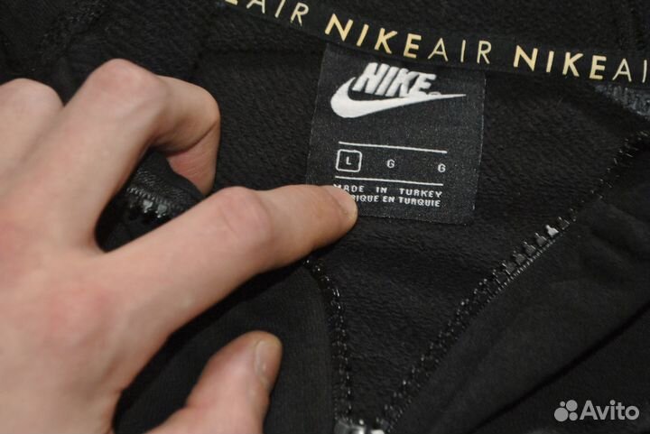 Кроп топ зипхуди Nike Air оригинал