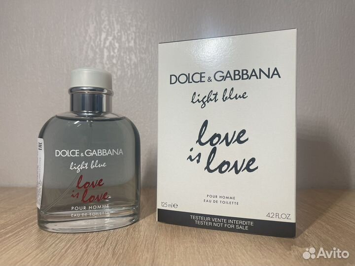 Dolce & Gabbana Light Blue Love Love Оригинал/Тест