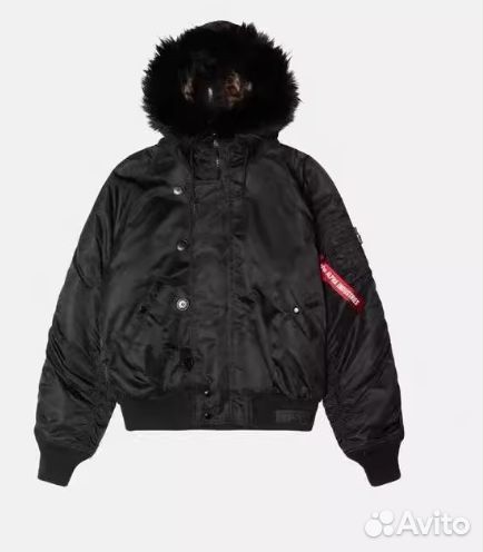 Пуховик Stussy x Alpha fw23