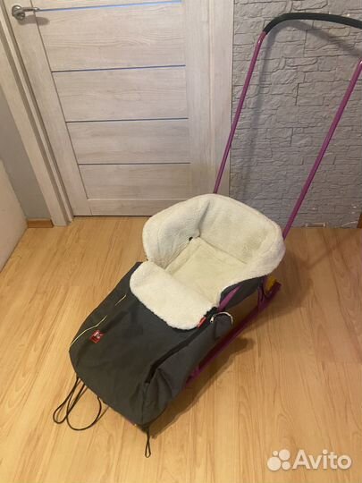 Санки на колесах