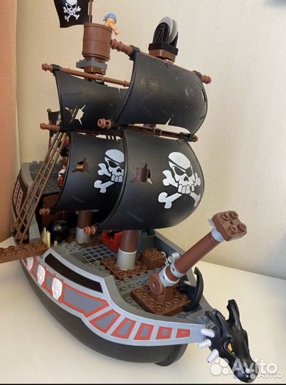 Набор лего пиратский корабль