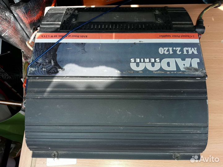 Сабвуфер и усилитель