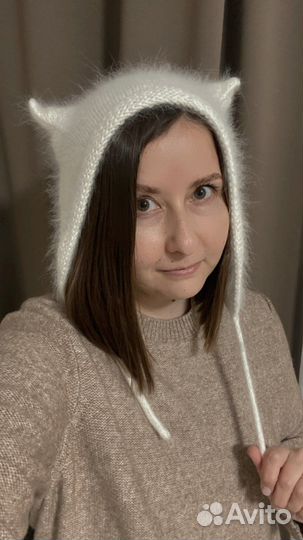 Чепчик с ушками