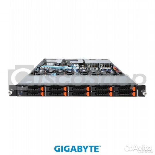 Платформа Gigabyte 1U R181-NA0, До двух процессоро