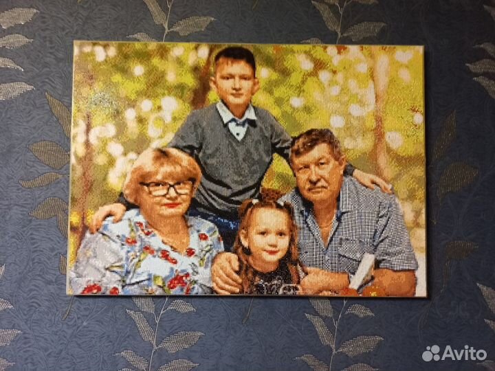 Алмазная мозаика по фото - набор