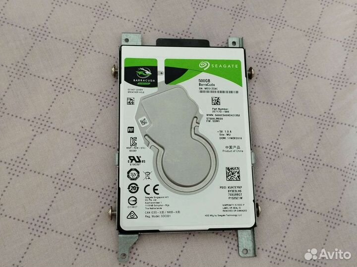 Жёсткий диск Baracuda 500 gb