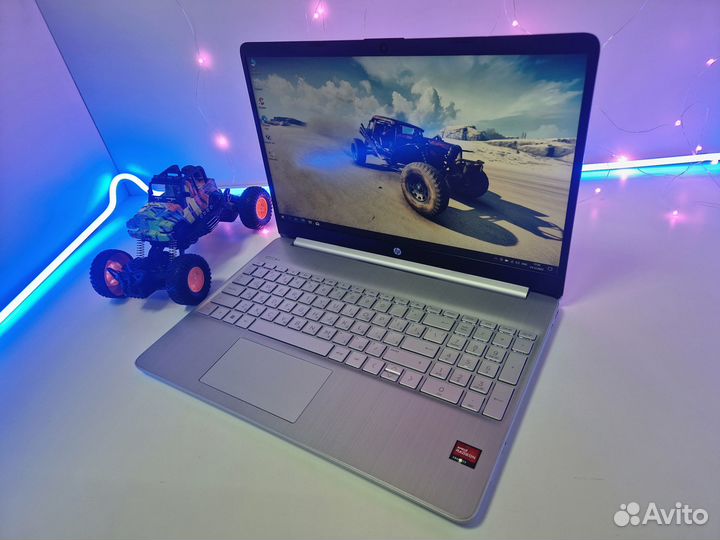 Ноутбук HP Ryzen 5 5500u 8Gb SSD 512Gb IPS 15.6