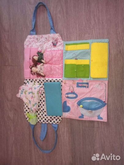 Cумка домик для кукол