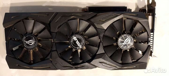 Видеокарта rx480 8gb Asus Strix