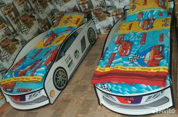 Кровать машина