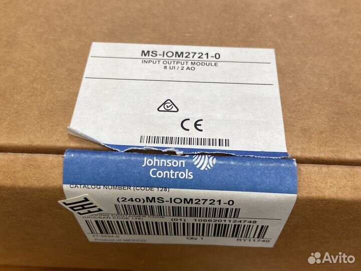 Модуль Johnson Controls MS-IOM2721-0