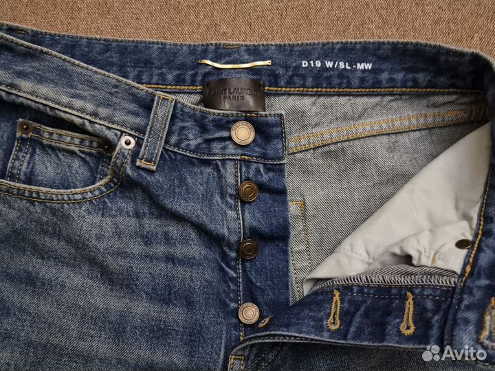 Saint laurent оригинал джинсы 27 р.р женские