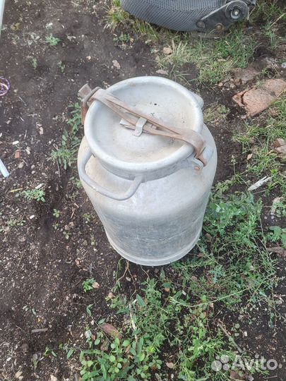 Бидон фляга алюминиевая