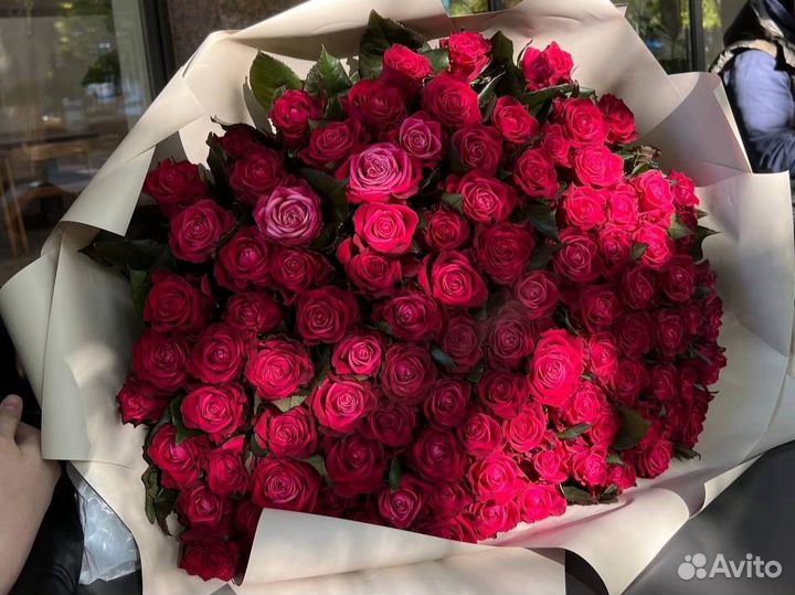 Красные розы