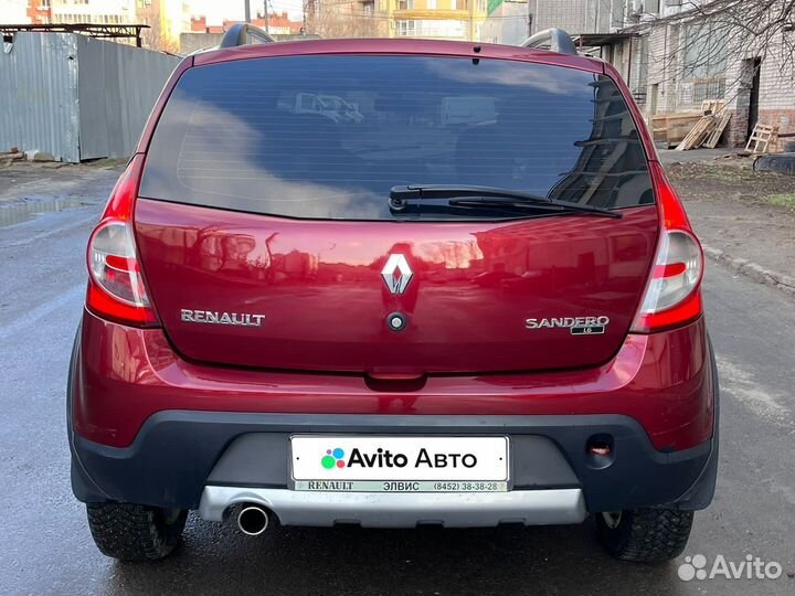 Renault Sandero Stepway 1.6 МТ, 2012, 130 000 км
