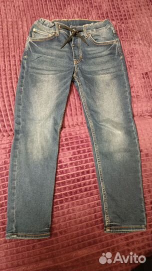 Джинсы h&m на мальчика 140