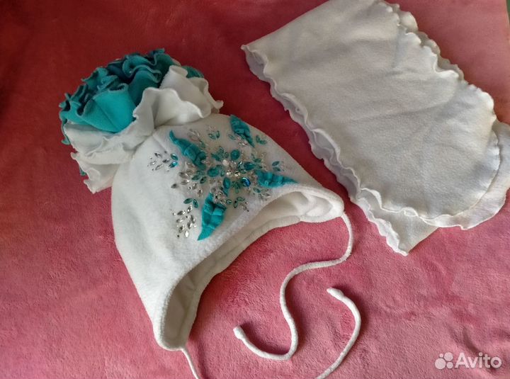 Комплект шапка +шарф