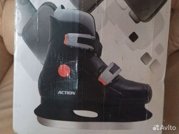 Коньки раздвижные 29-32