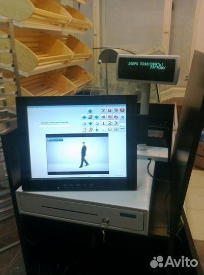 Готовый комплект касса для магазина под ключ 1С