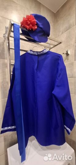 Русский народный костюм (рубаха+картуз)