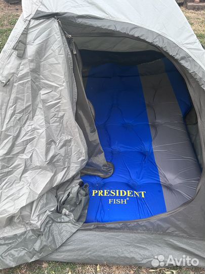 Палатка с матрасом