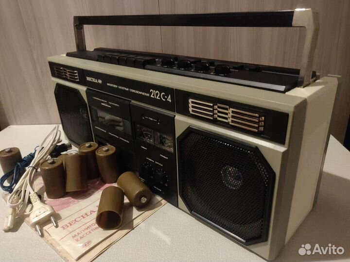 Магнитофоны весна радиоприемник vef