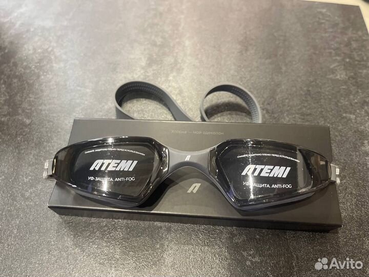 Серые очки для плавания Atemi: Элегантность и функ