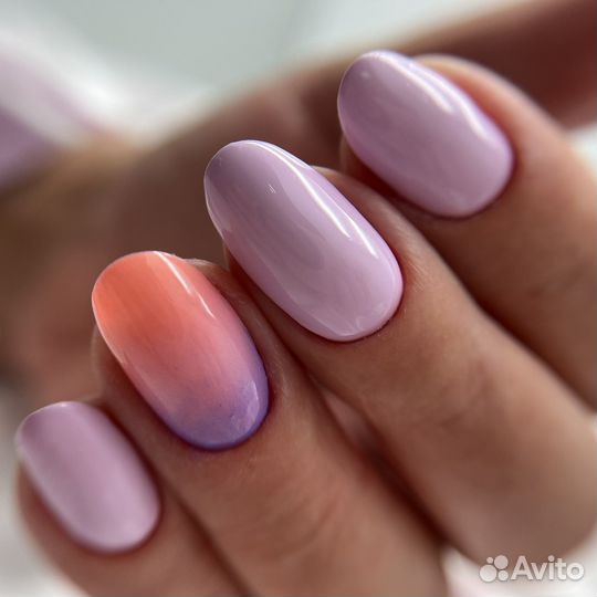 Маникюр, модель на наращивание