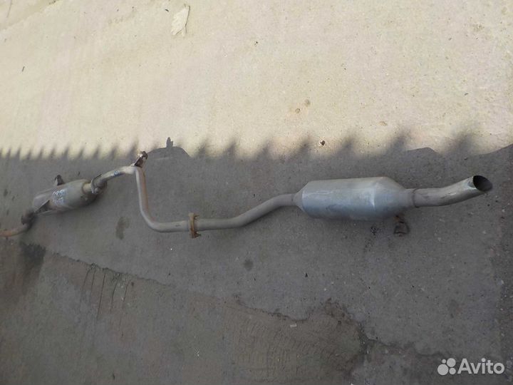 Глушитель toyota corolla 150