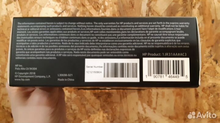 Беспроводная мышь HP (1jr31aa#AC3)