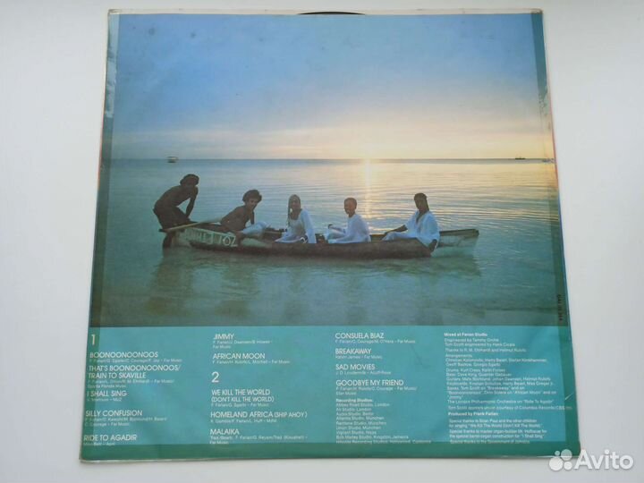 Виниловые пластинки boney m грампластинки