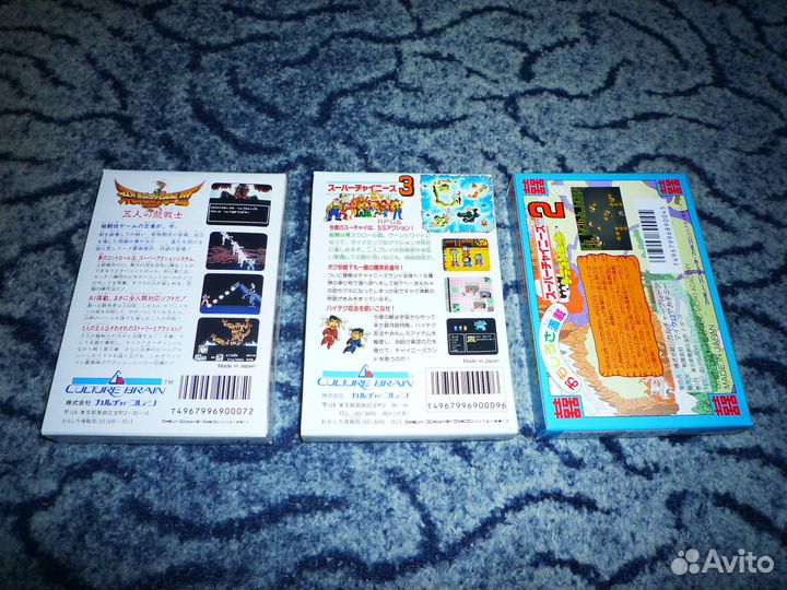 Картриджи Famicom (Dendy) Новые