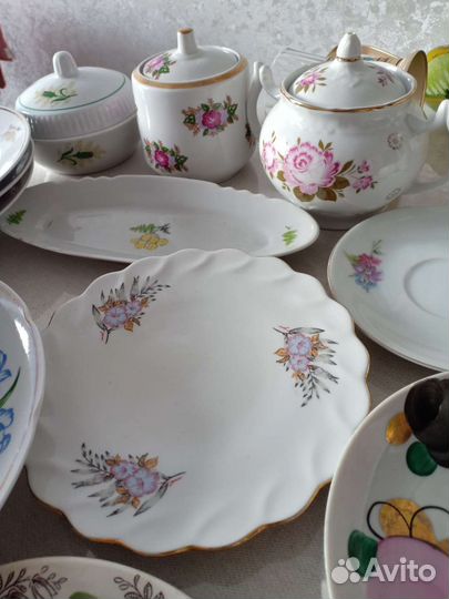 Фарфоровая посуда времен СССР