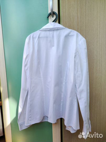 Белая блузка Futurino для девочки, школьная