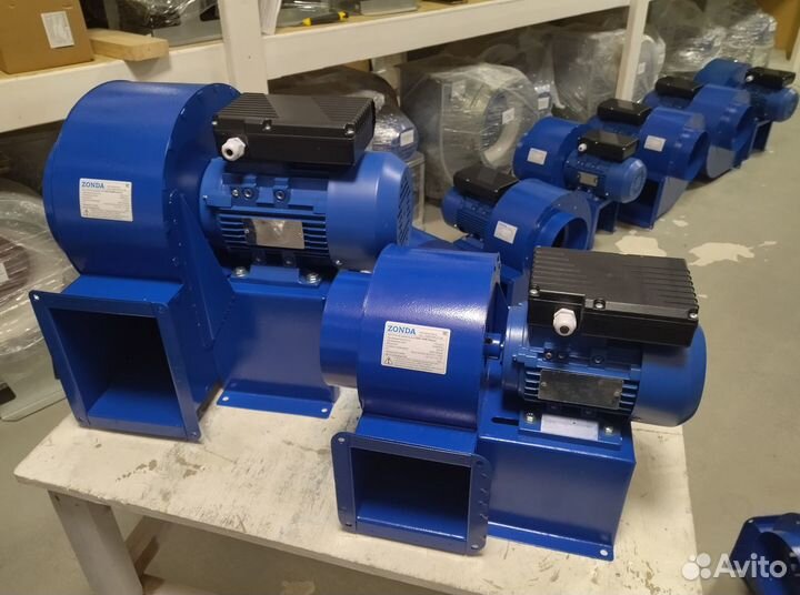 Вентилятор радиальный улитка 220/380В