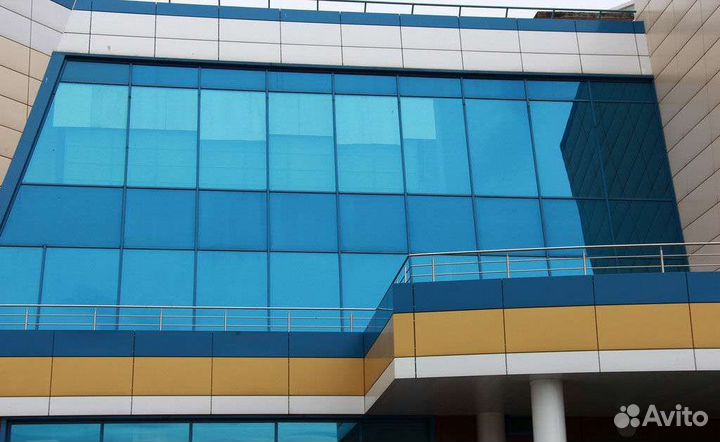 Зеркальная тонировочная плёнка для окон Blue