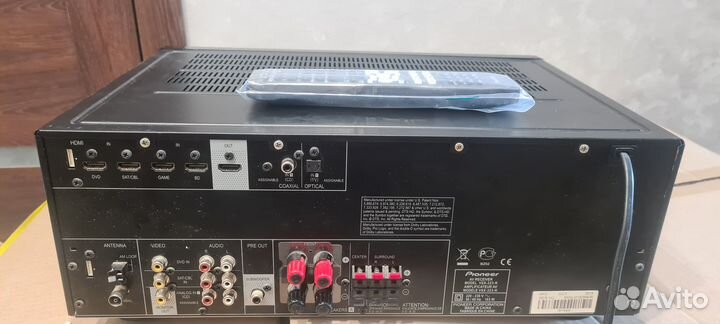 AV ресивер Pioneer VSX-323 с 4К hdmi, USB