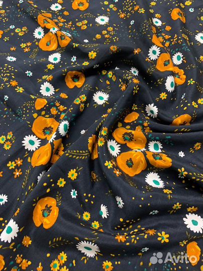 Ткань крепдешин СССР