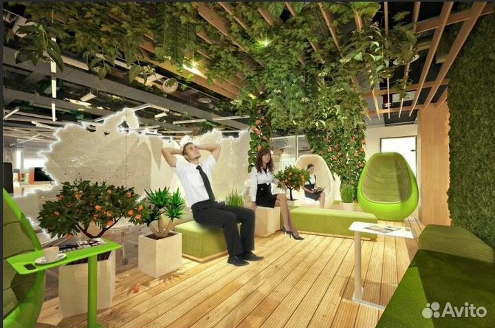 Искусственное озеленение. Фитостена