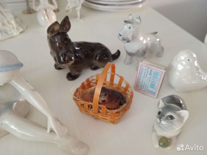 Фарфоровые статуэтки лфз СССР