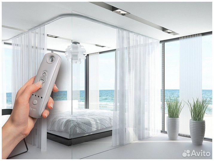 Моторизированные карнизы