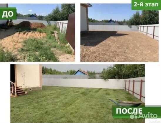 Укладка газона под ключ