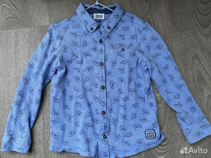 Рубашка для мальчика р.116