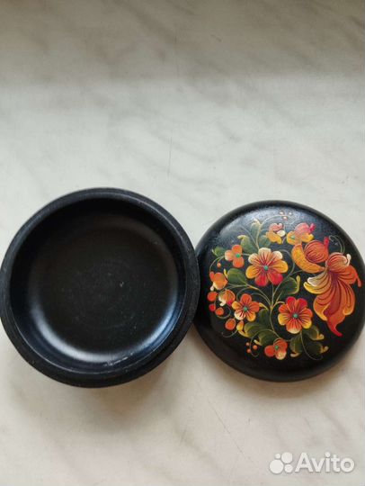 Шкатулка деревянная СССР