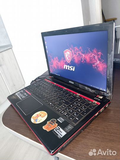 Игровой MSI / i7-4710HQ / GTX 850M /12GB/ SSD+HDD