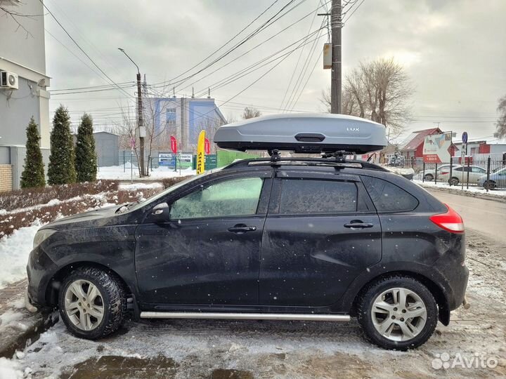 Автобокс LUX tavr 450L серый мат. LADA xray