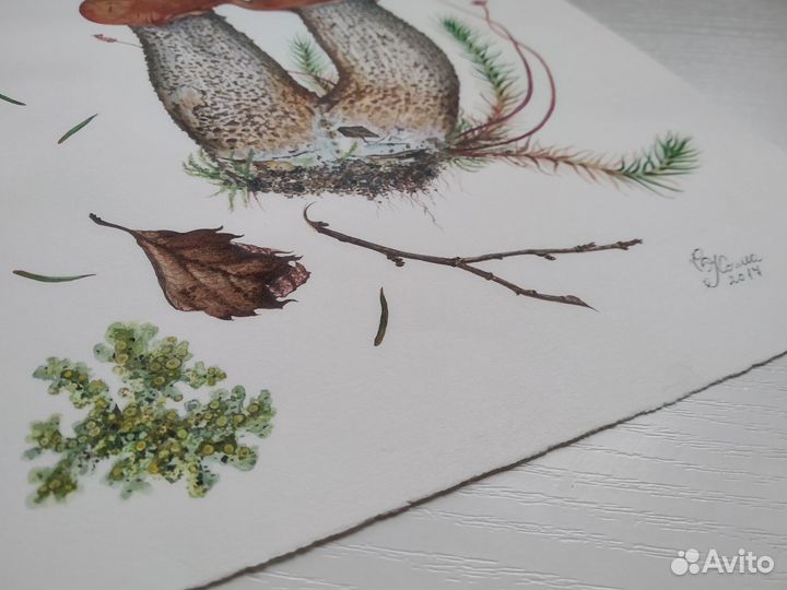 Акварельная картина